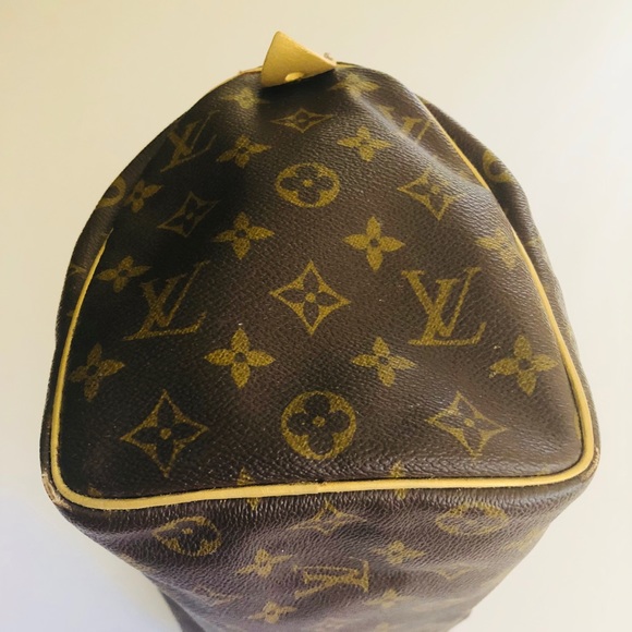 Authentic Custom LV Speedy 25 in Gold - Picture 8 of 8